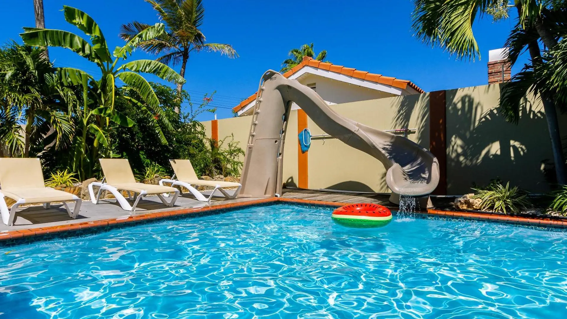 Villa Pool Villajacuzzifree Utilities3Minpalm Beach Noord Aruba