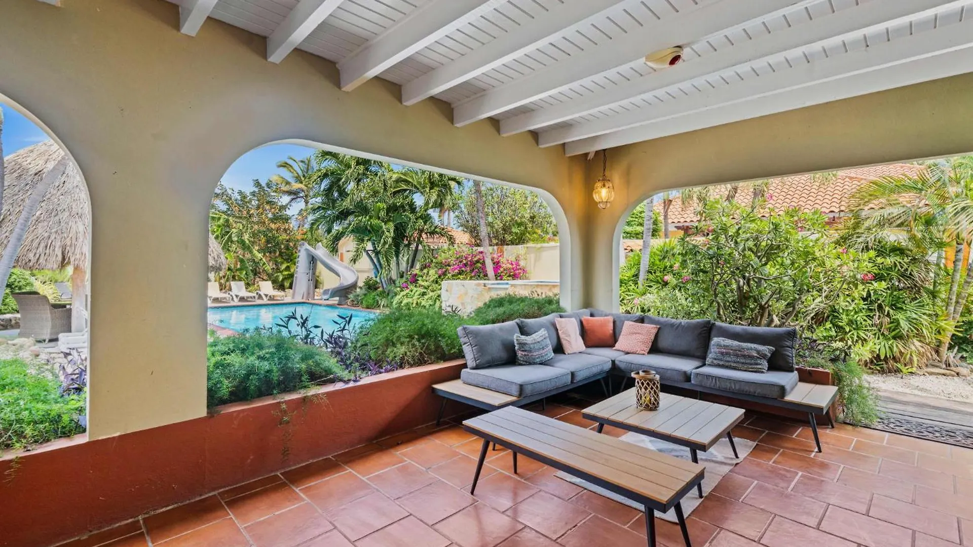 Villa Pool Villajacuzzifree Utilities3Minpalm Beach Noord Aruba