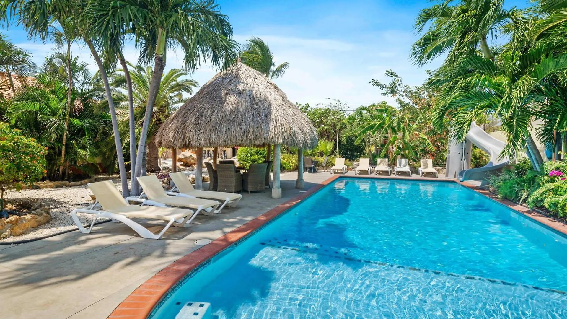 Villa Pool Villajacuzzifree Utilities3Minpalm Beach Noord